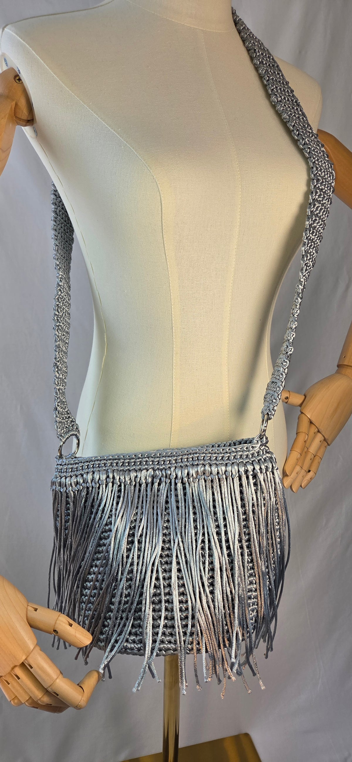 Bag - Small Glossy Macramé Cord II