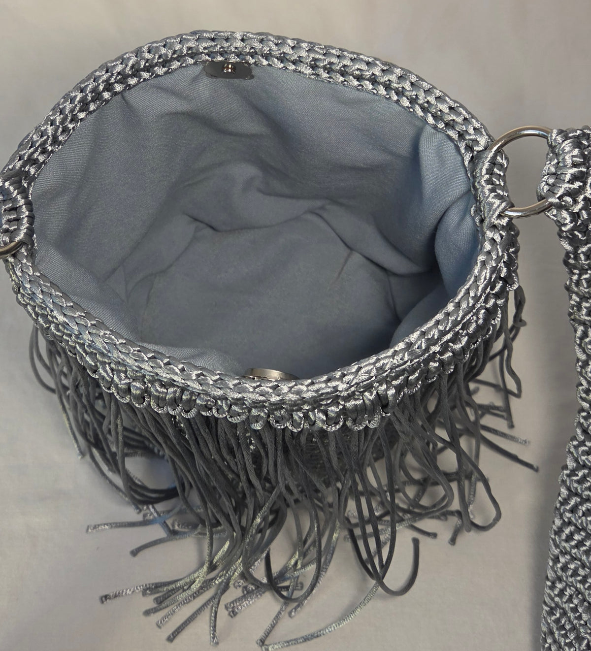 Bag - Small Glossy Macramé Cord II