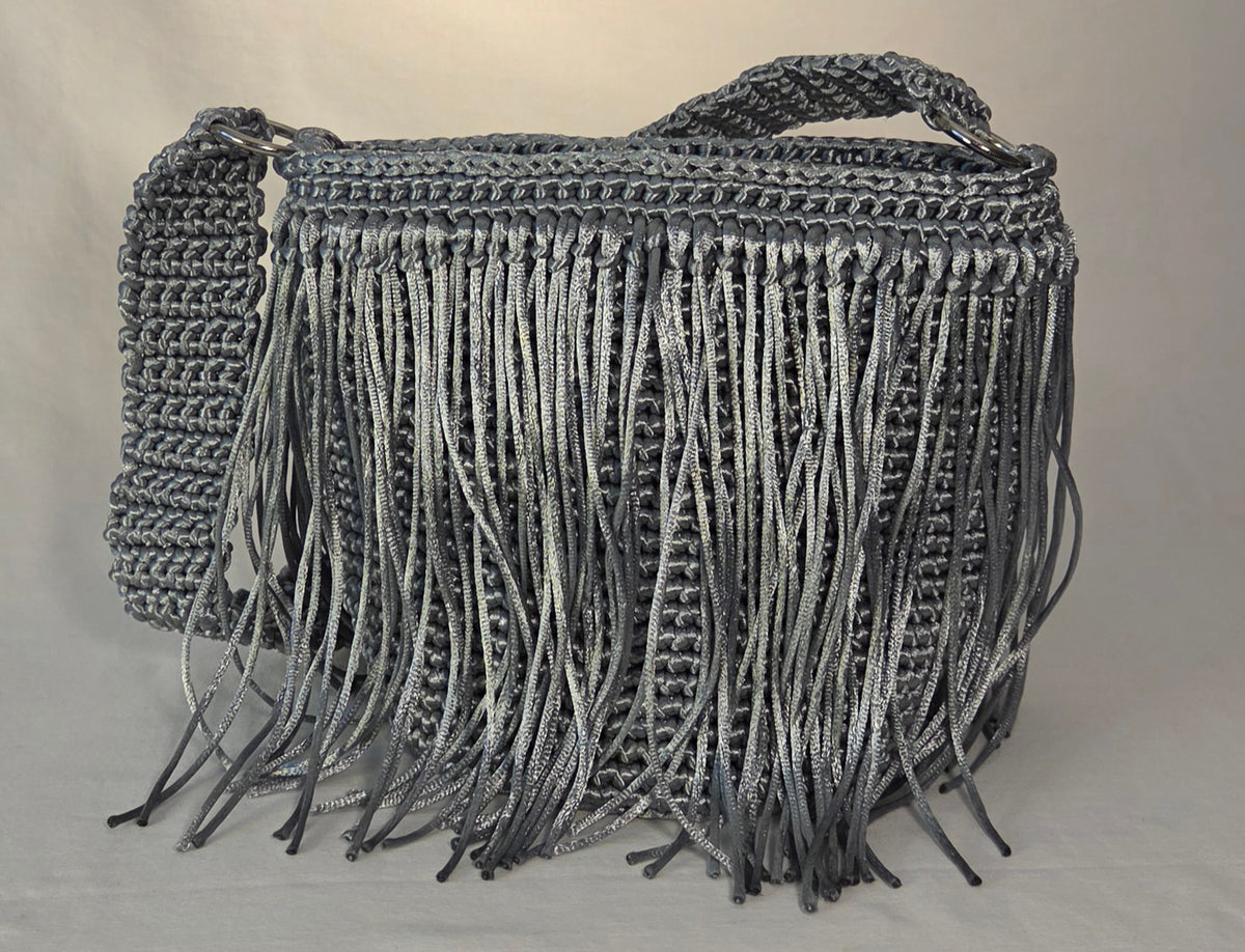 Bag - Small Glossy Macramé Cord II
