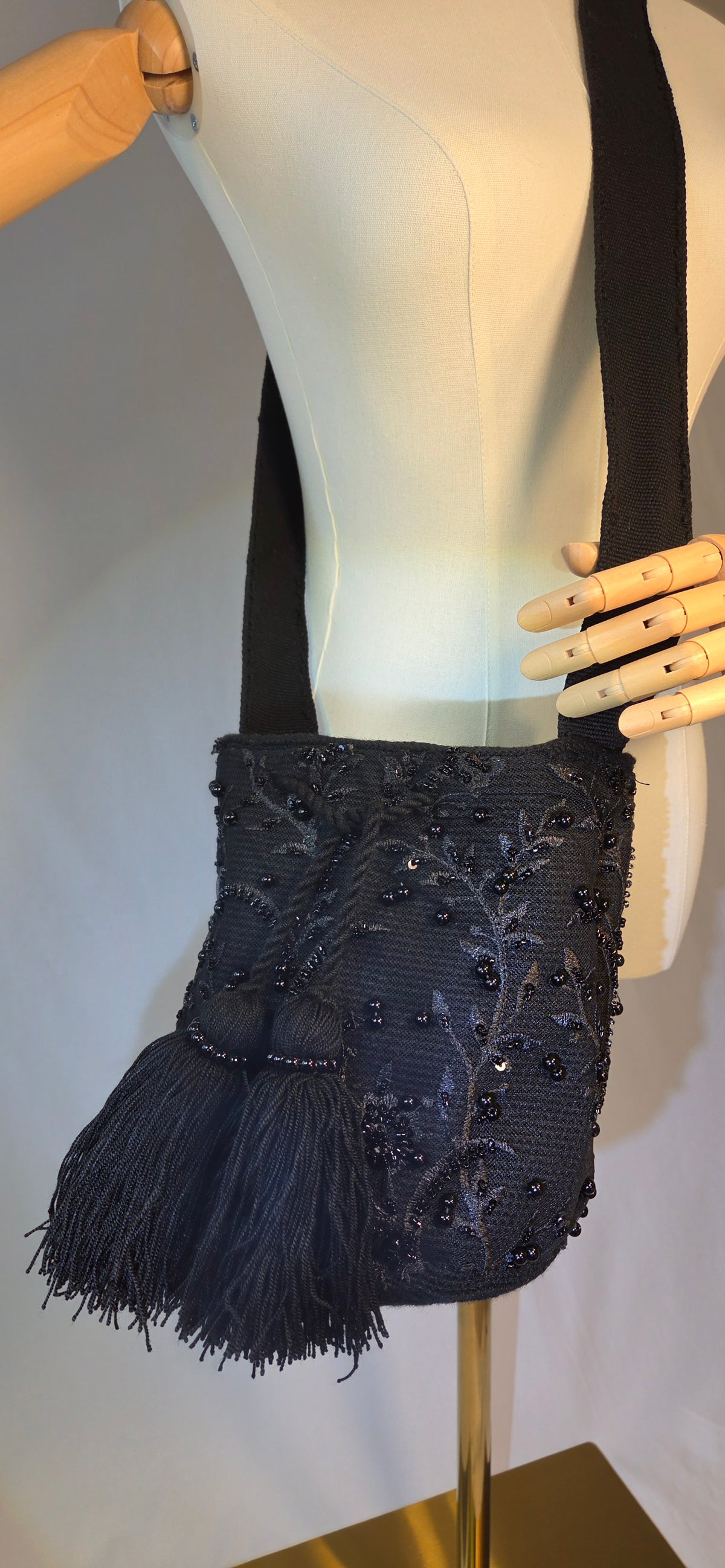 Bag - Small with Hand-Embroidered Appliqués II