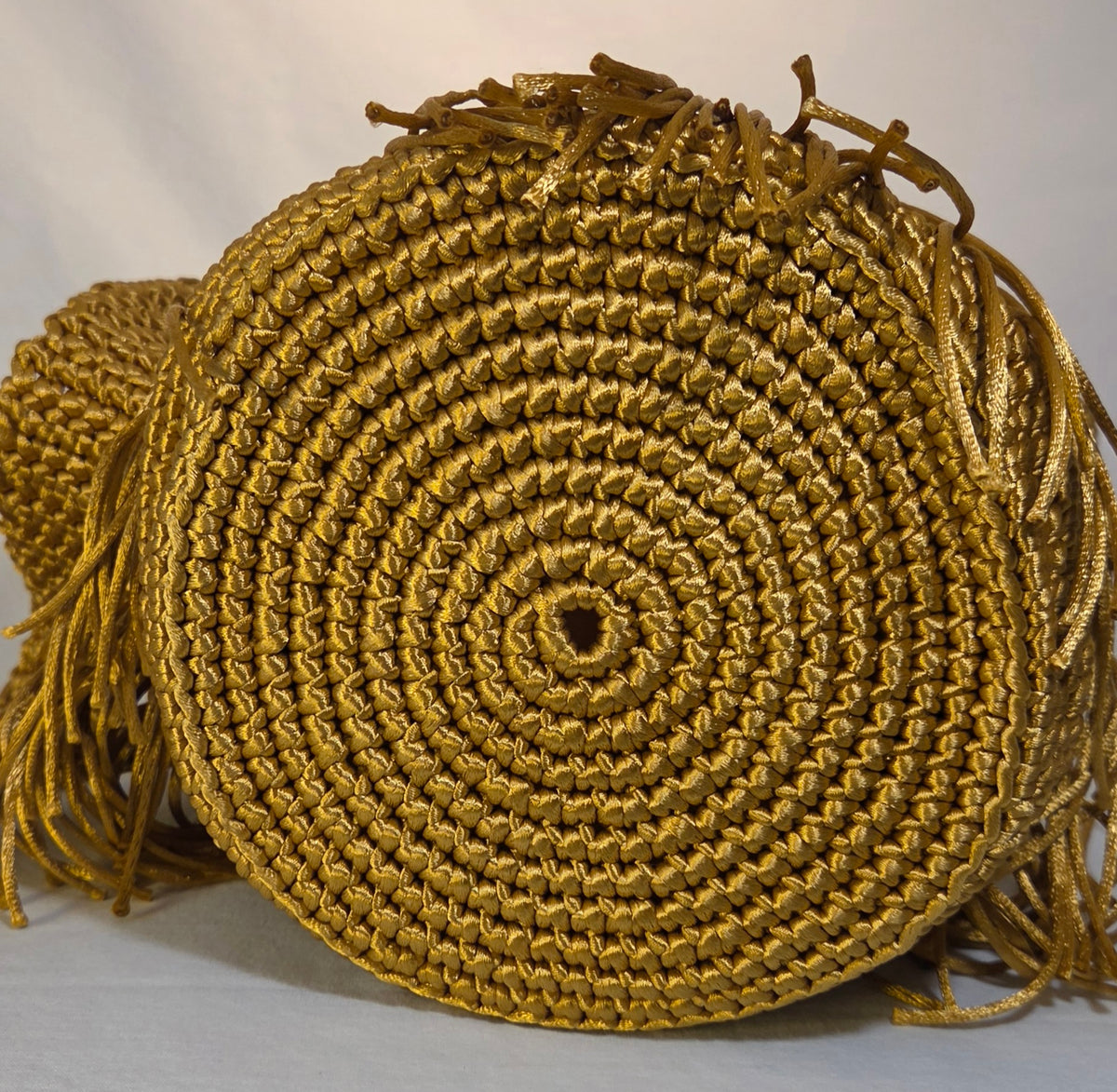 Bag - Small Glossy Macramé Cord