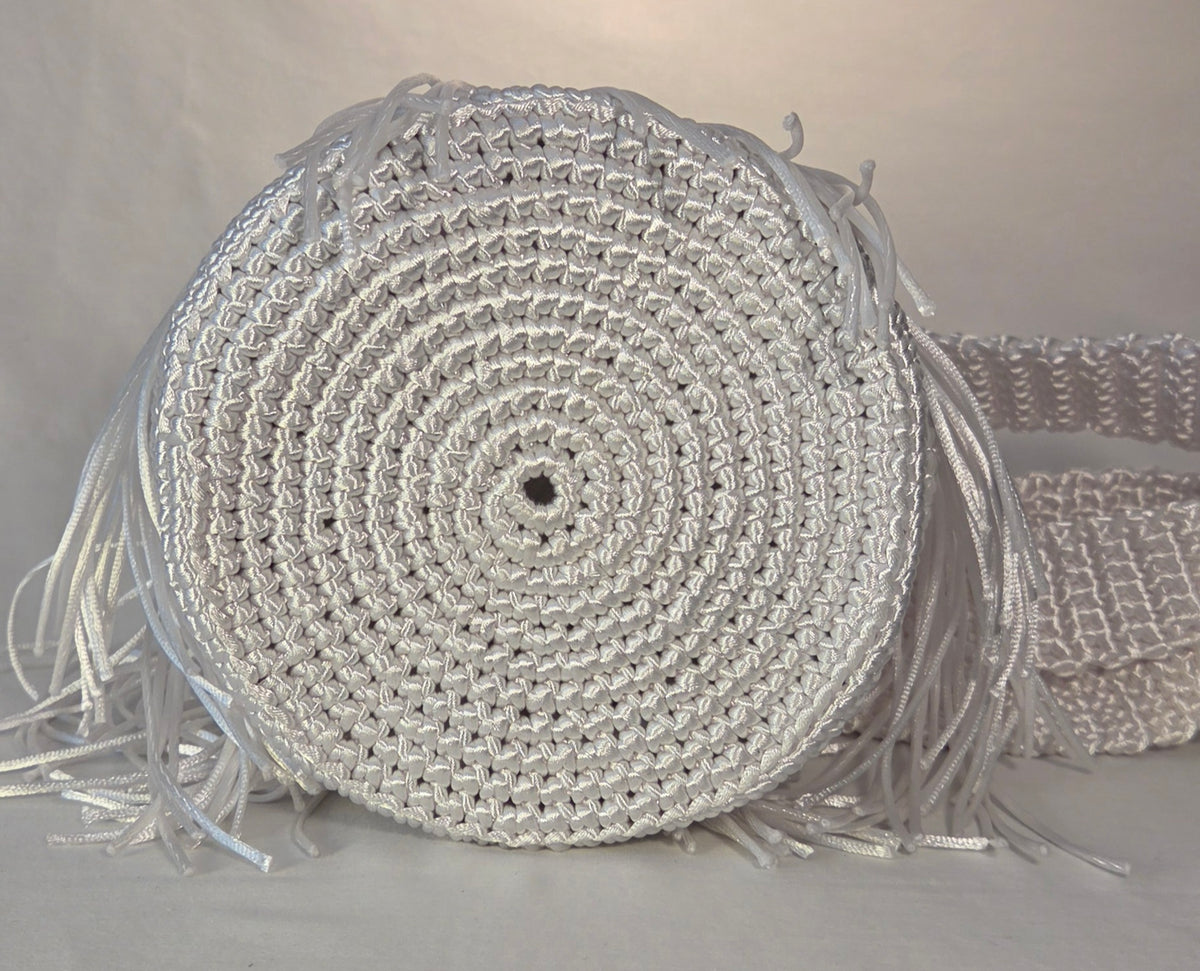 Bag - Small Glossy Macramé Cord I