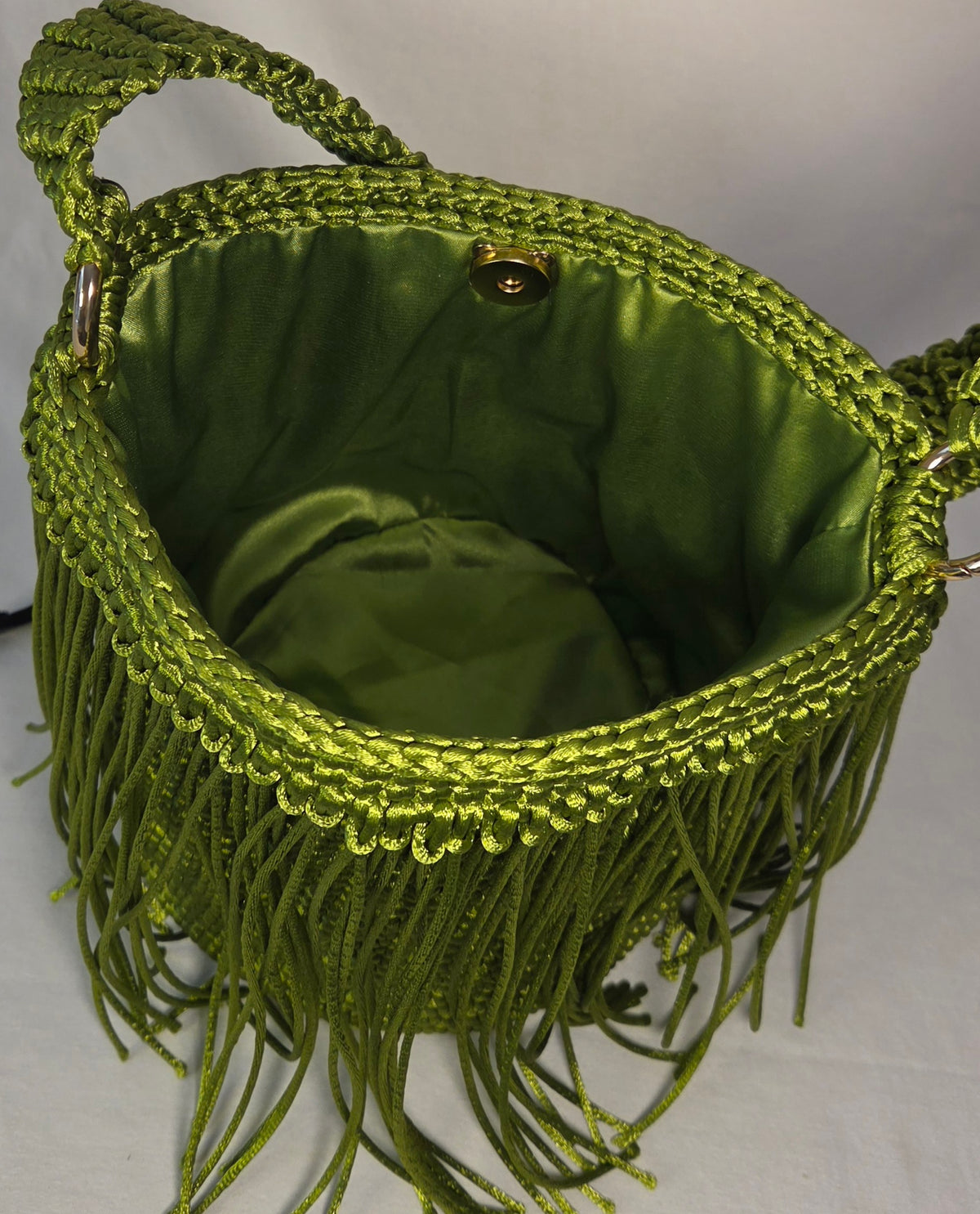 Bag - Small Glossy Macramé Cord IV
