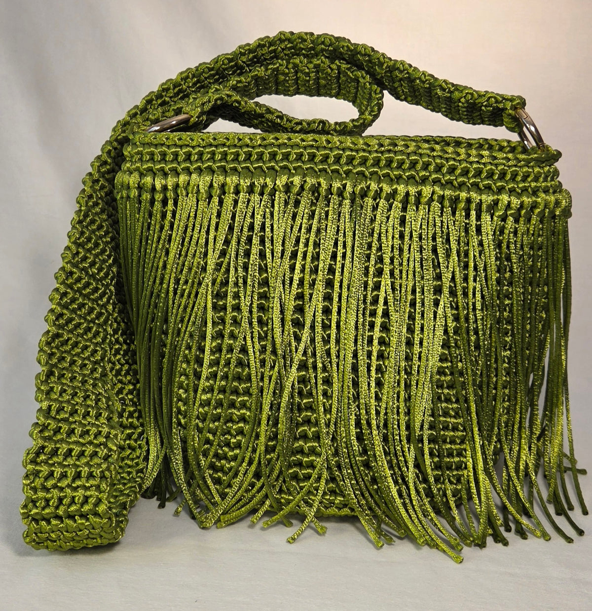 Bag - Small Glossy Macramé Cord IV