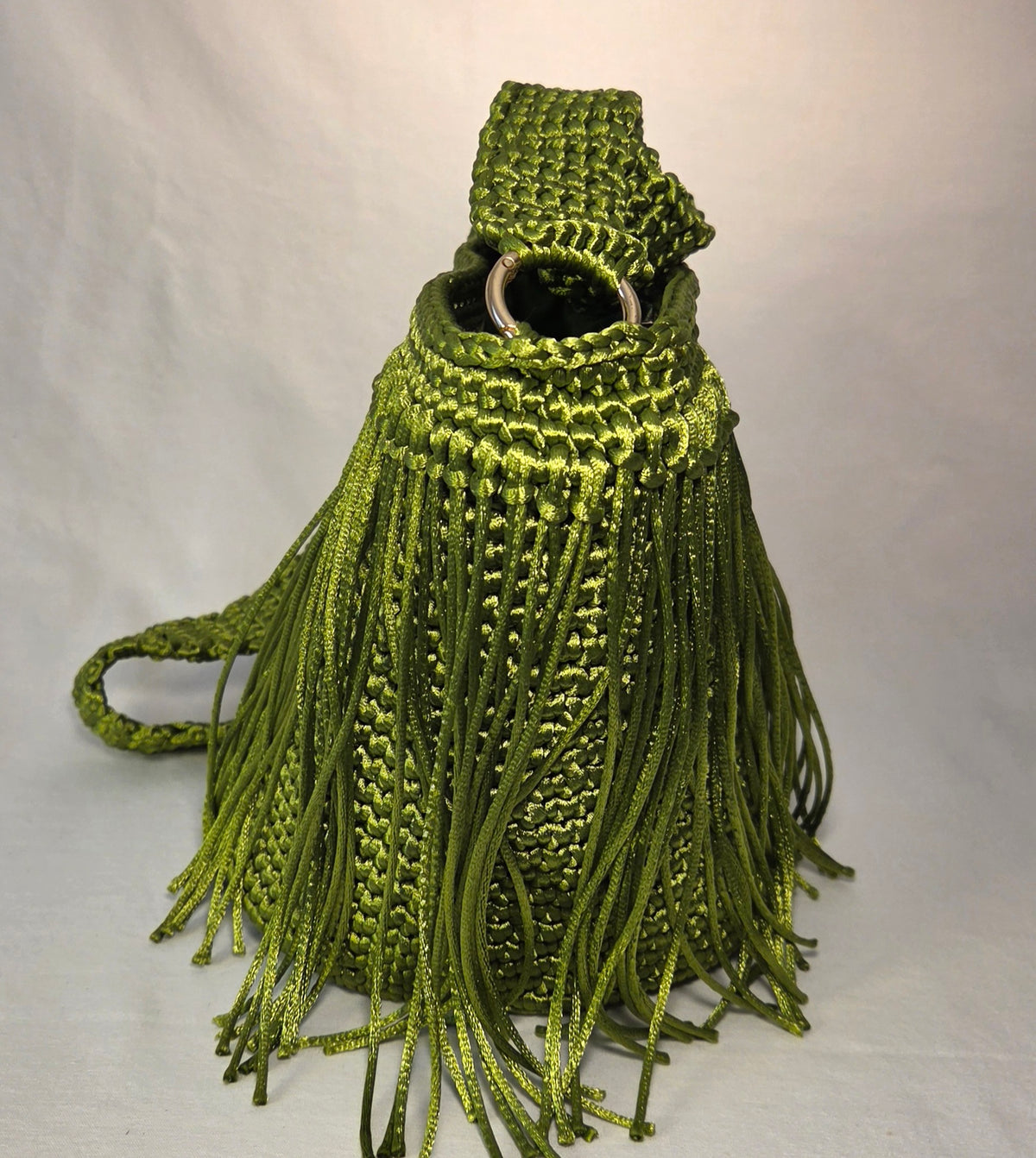 Bag - Small Glossy Macramé Cord IV