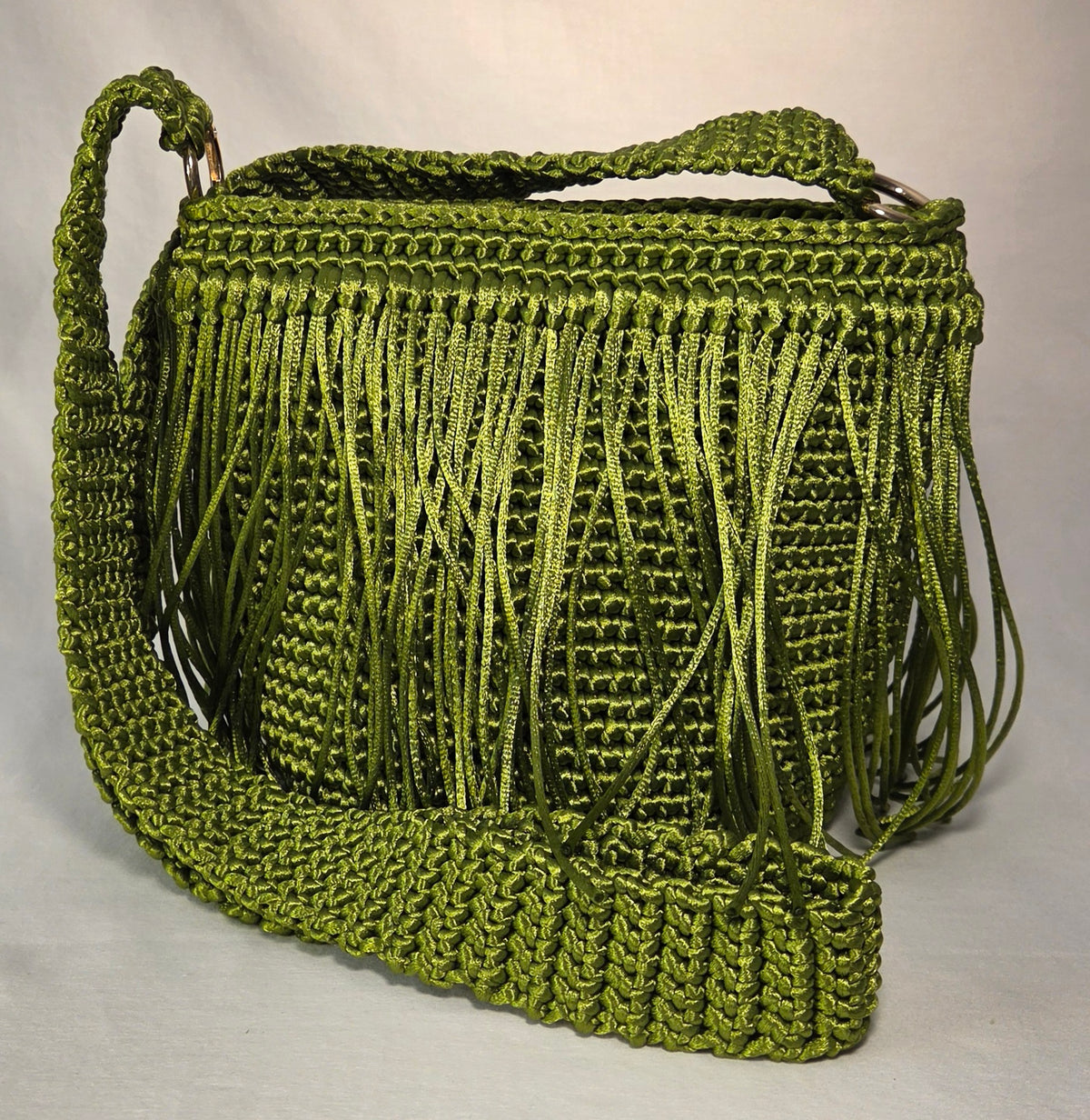 Bag - Small Glossy Macramé Cord IV